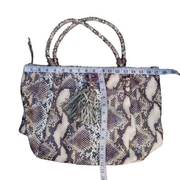Elliott Lucca leather snakeprint purse - Picture 13 of 14